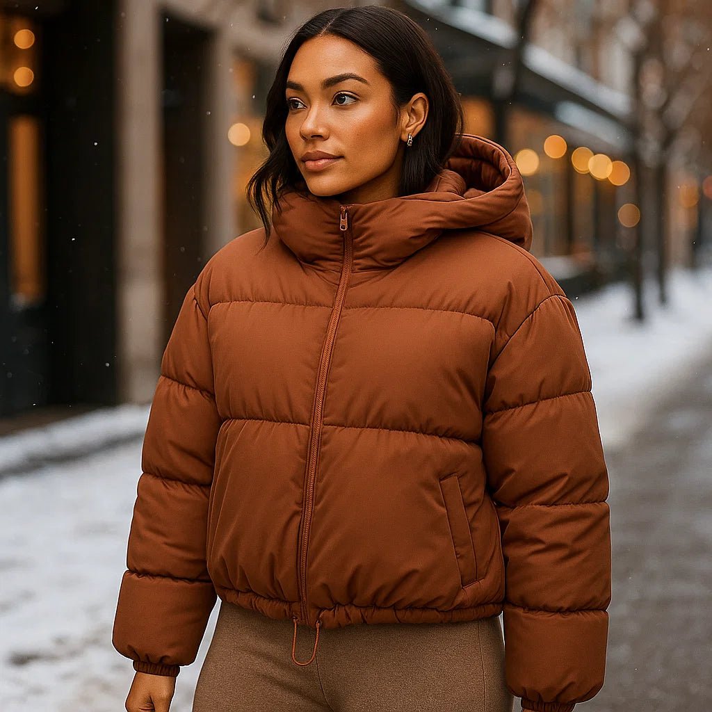 Katri Kurtka - Wysoki Kołnierz - Zamek Błyskawiczny - Ciepła i Stylowa - vivano - warszawa