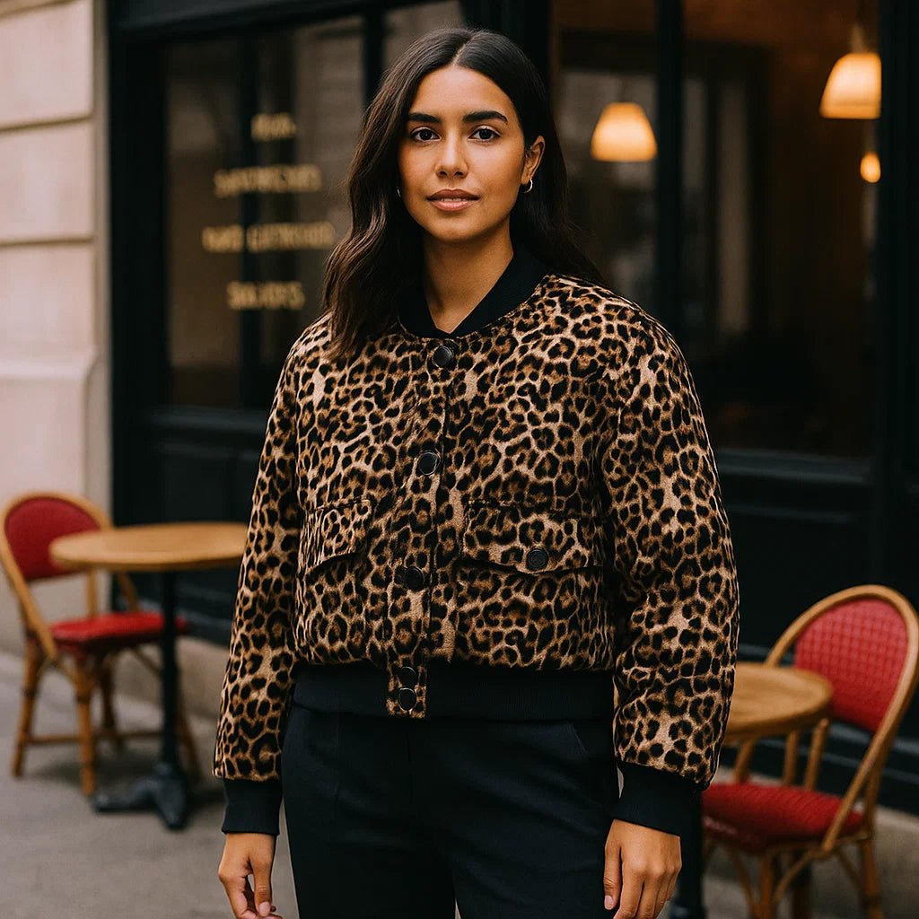 Miękka beżowa kurtka pilotka dla kobiet - Komfortowy, swobodny styl - vivano - warszawa