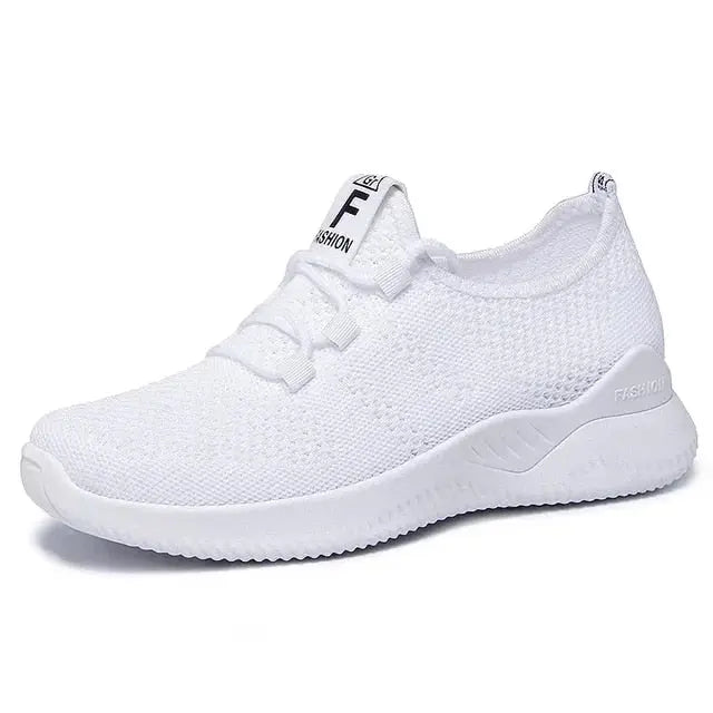 Buty Sportowe Damskie - Miękki Materiał - Styl Chic vivano-warszawa