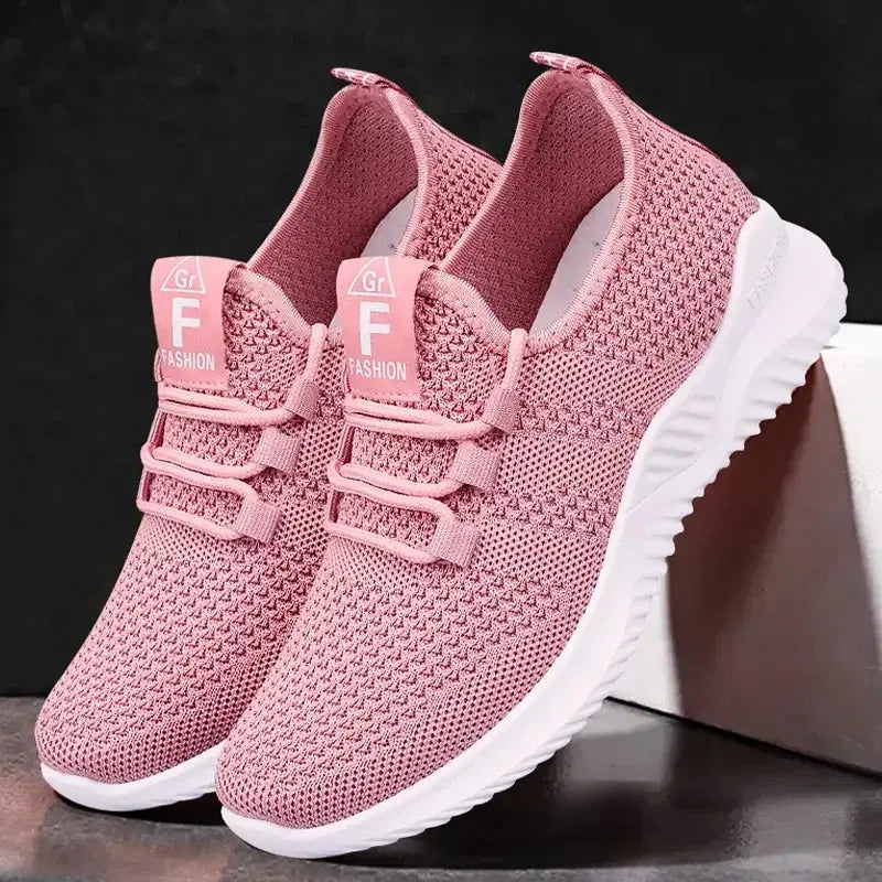 Buty Sportowe Damskie - Miękki Materiał - Styl Chic vivano-warszawa