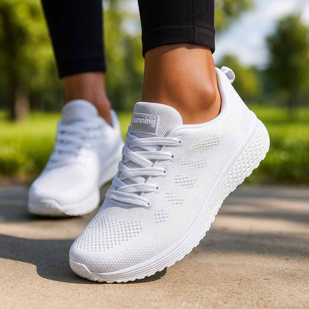 Damskie ortopedyczne buty sportowe – lekkie sneakersy z oddychającą siateczką