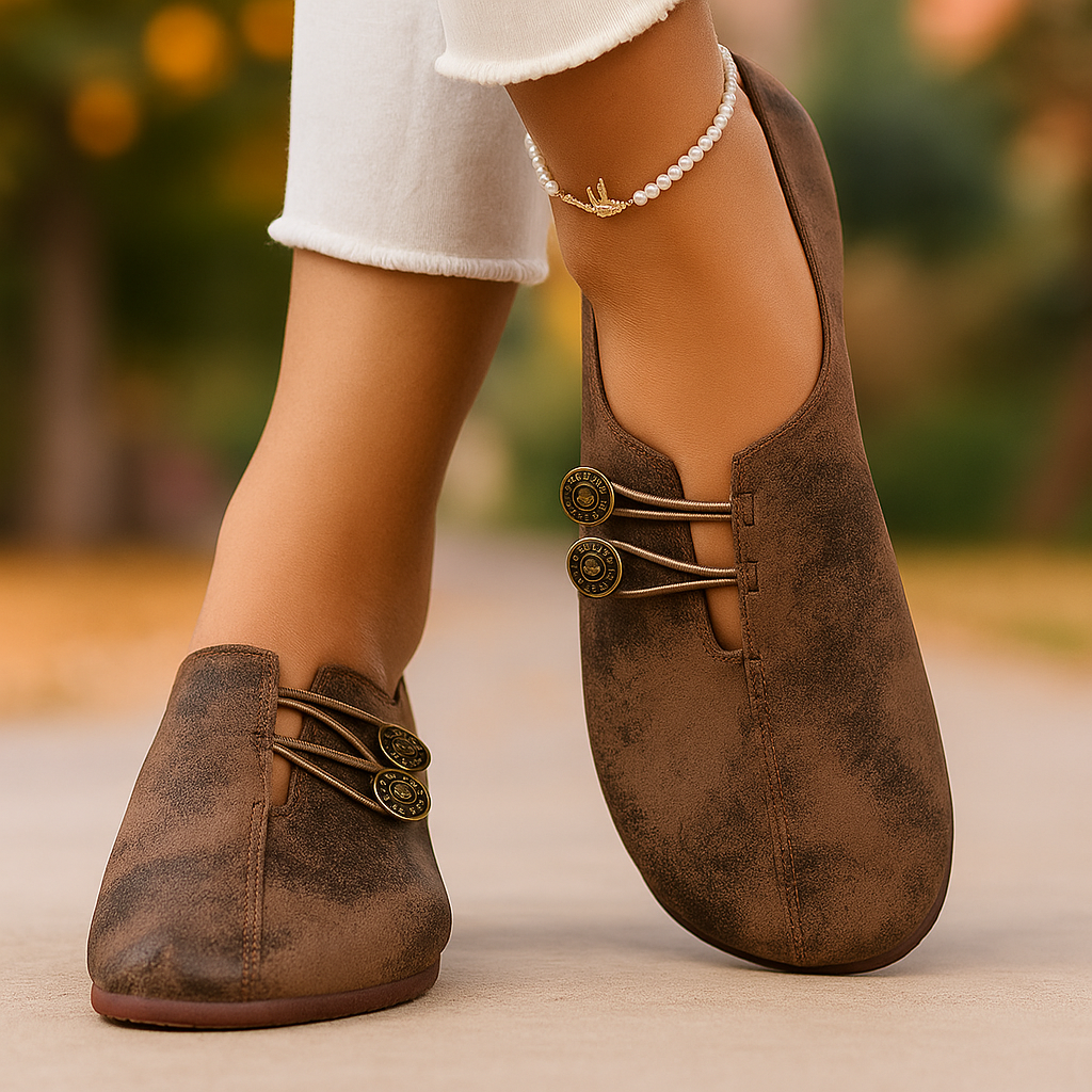Buty Skórzane Barefoot Elegance