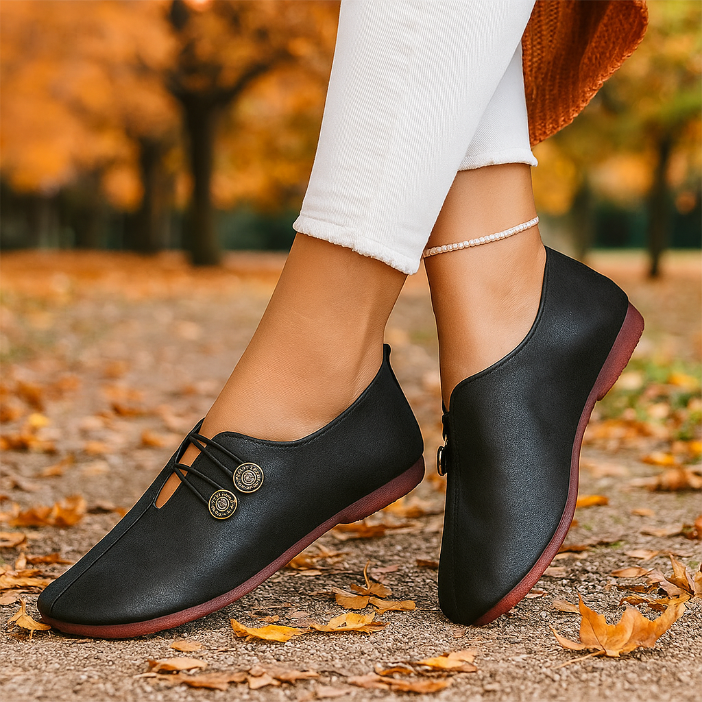 Buty Skórzane Barefoot Elegance