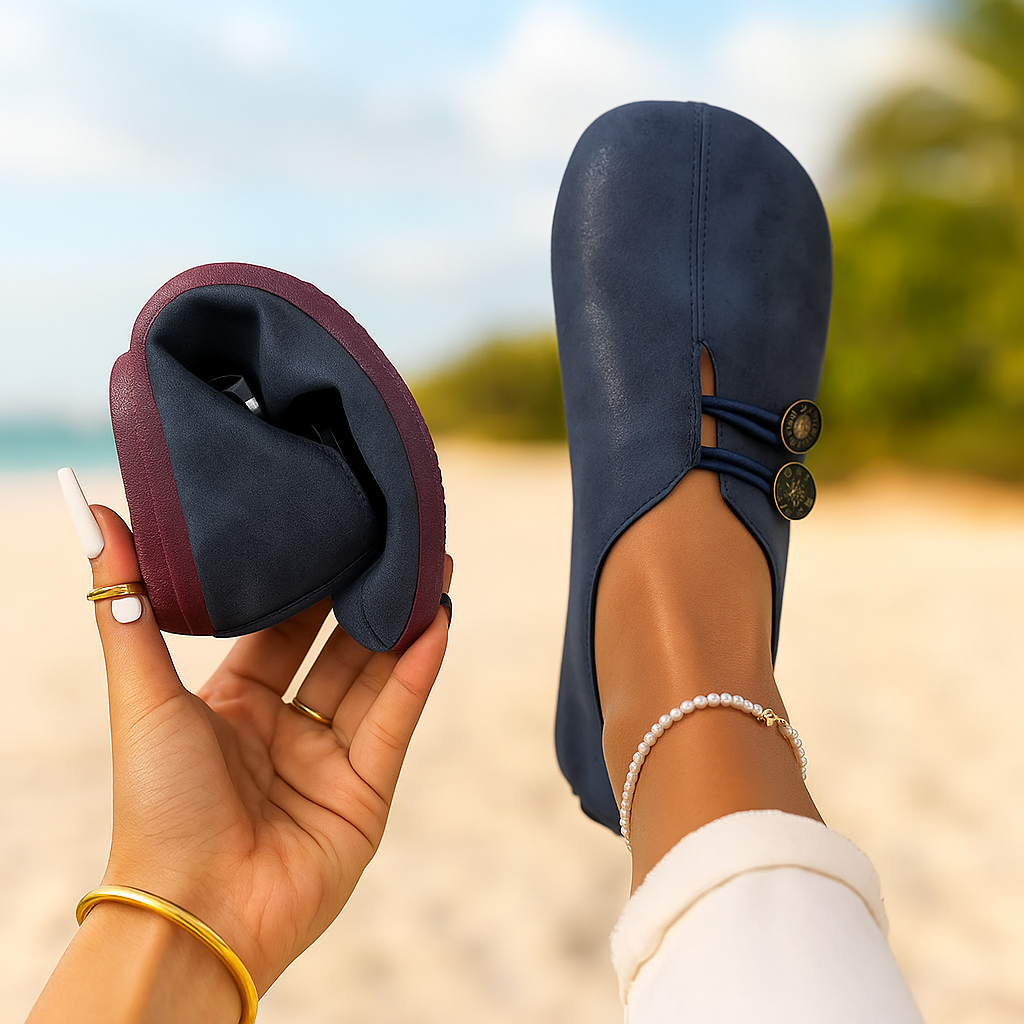 Buty Skórzane Barefoot Elegance
