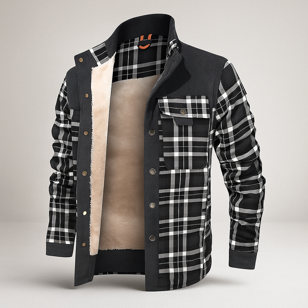 Fôret Flanneljakke Mężczyzn - Ciepły - Wygodny - Stylowy