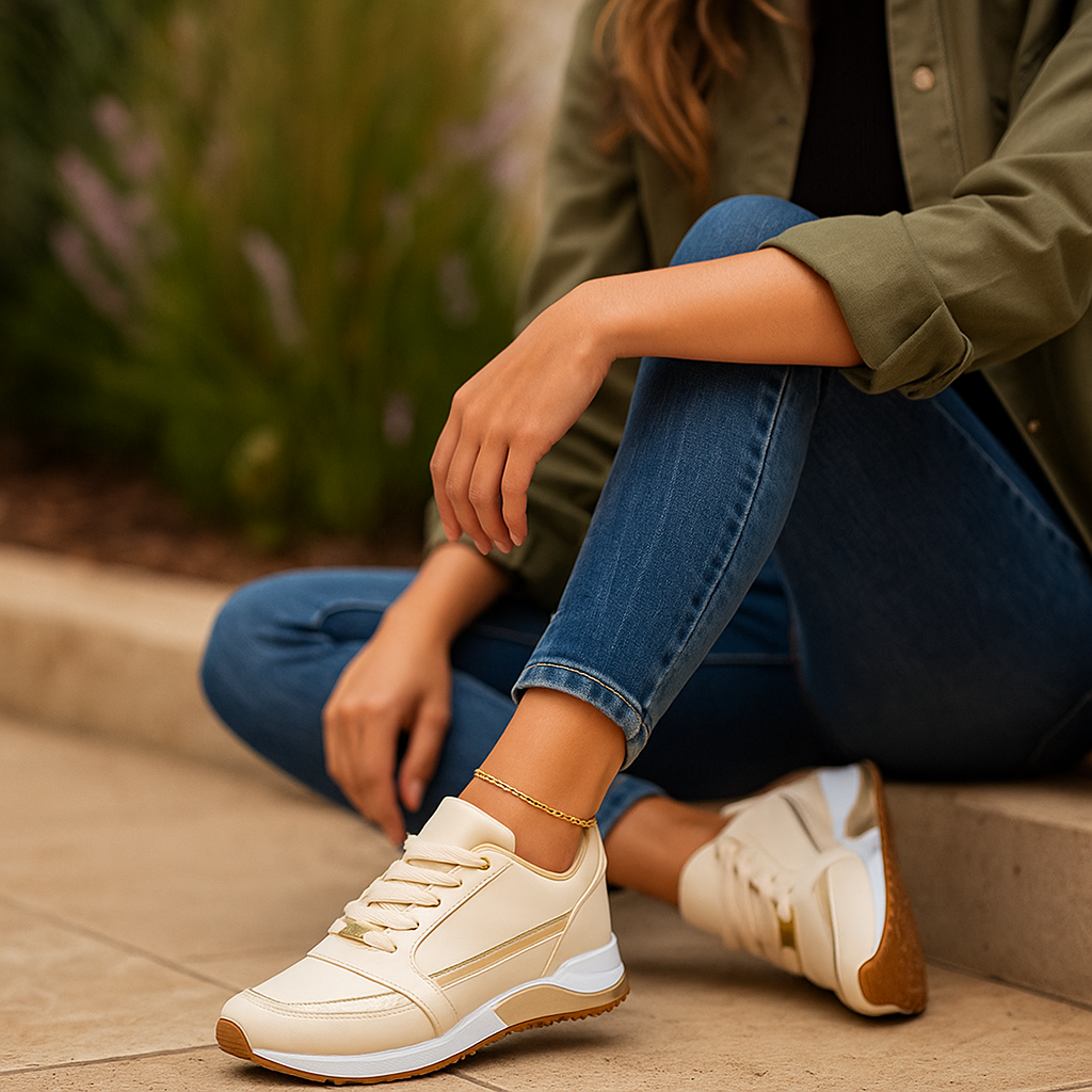 Eleganckie Komfortowe Sneakersy Martine