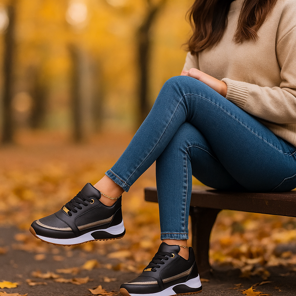 Eleganckie Komfortowe Sneakersy Martine