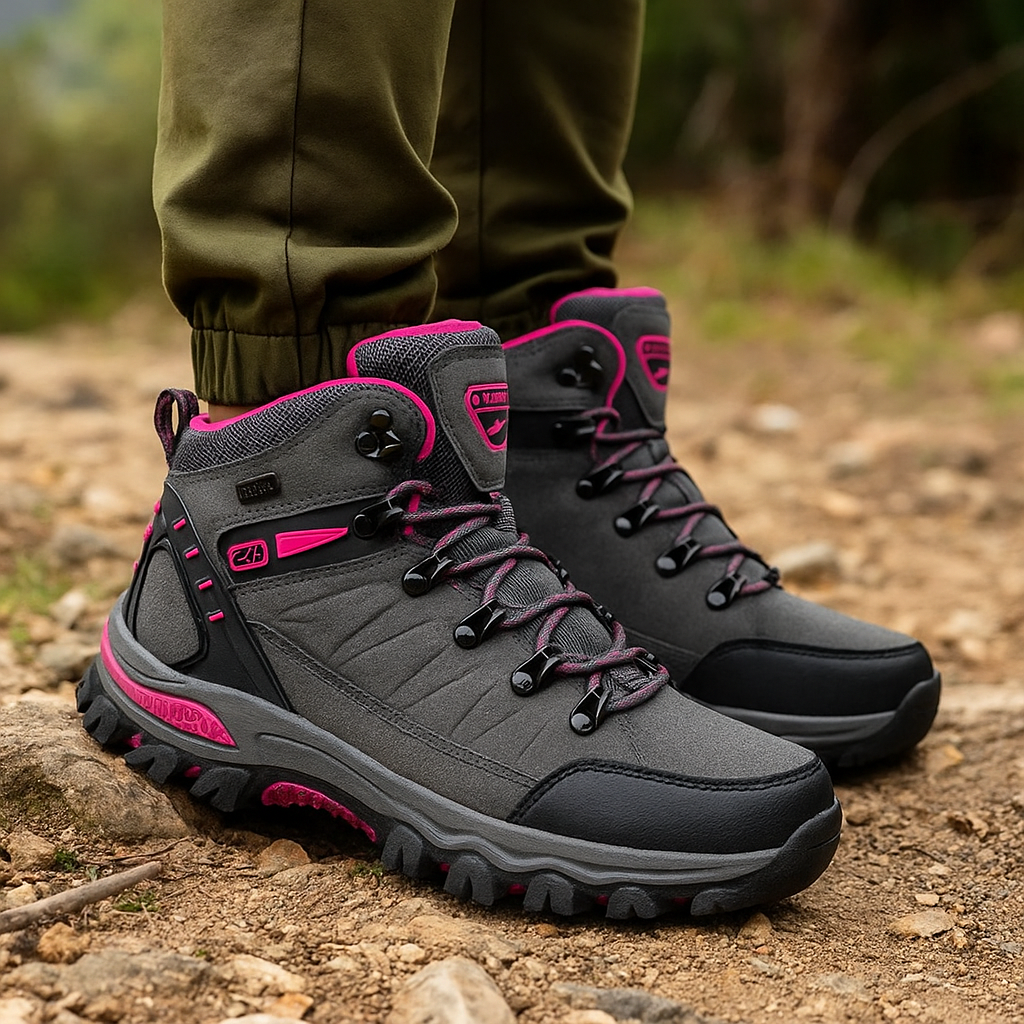Buty Trekkingowe Wodoodporne Damskie - Wędrówki Górskie