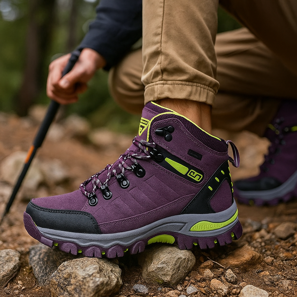 Buty Trekkingowe Wodoodporne Damskie - Wędrówki Górskie