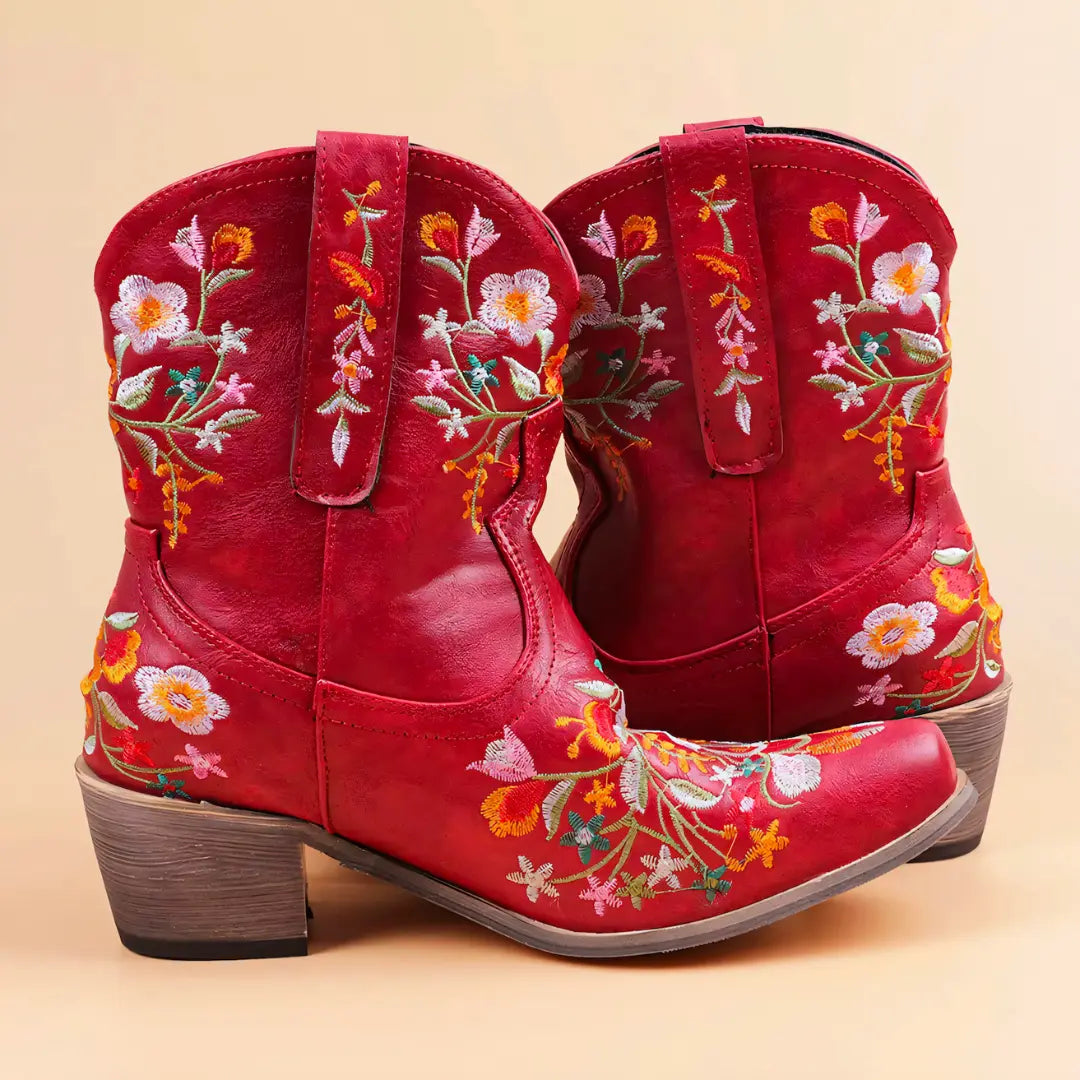 Vintage Cowgirl Botki Odporne na Warunki Atmosferyczne vivano-warszawa