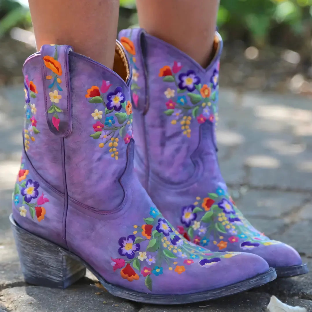Vintage Cowgirl Botki Odporne na Warunki Atmosferyczne vivano-warszawa