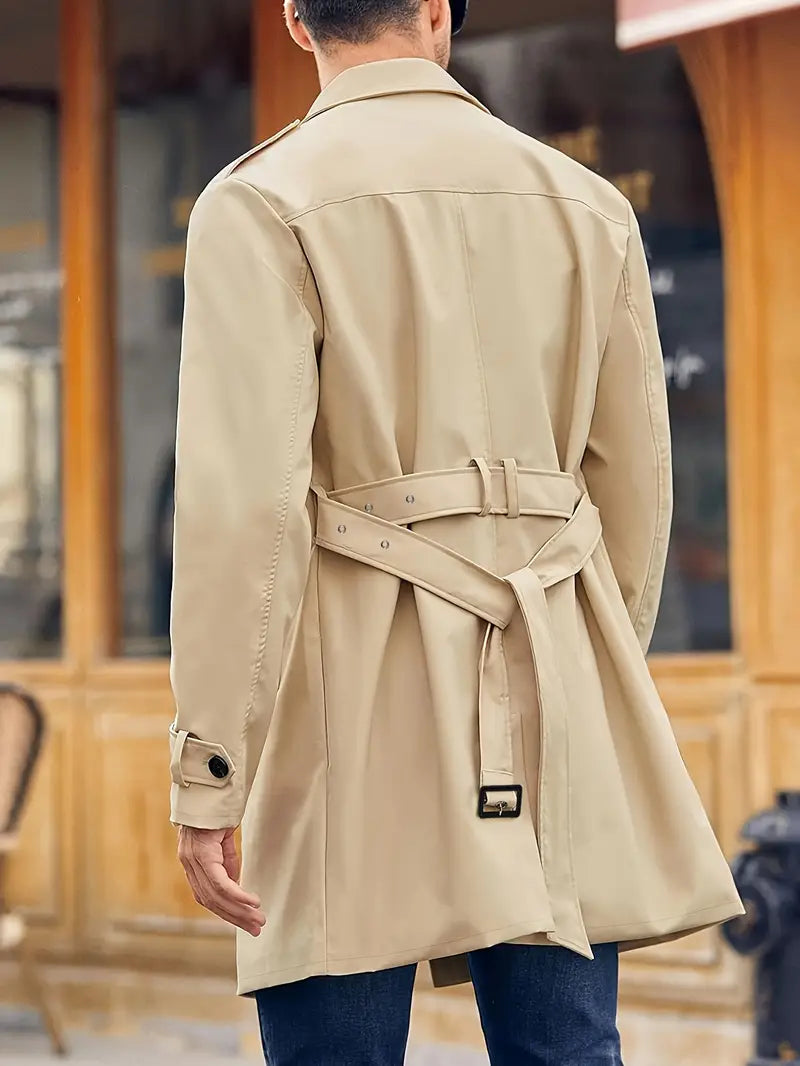 Męska Casual Kurtka Podwójnie Dziana - Komfort - Styl - Ciepło