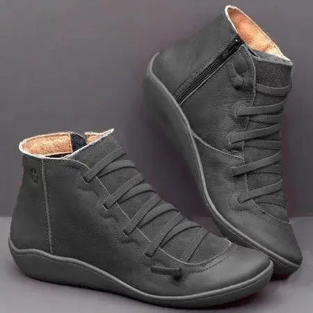 Płaskie botki damskie - Styl casualowy - Optymalny komfort vivano-warszawa