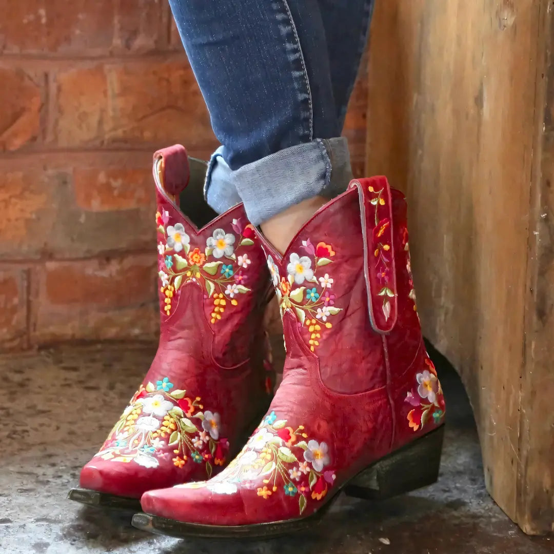 Vintage Cowgirl Botki Odporne na Warunki Atmosferyczne vivano-warszawa