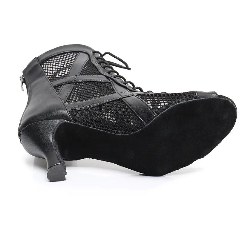 Buty do tańca jazzowego salsa z syntetycznej skóry - Spersonalizowane obcasy vivano-warszawa