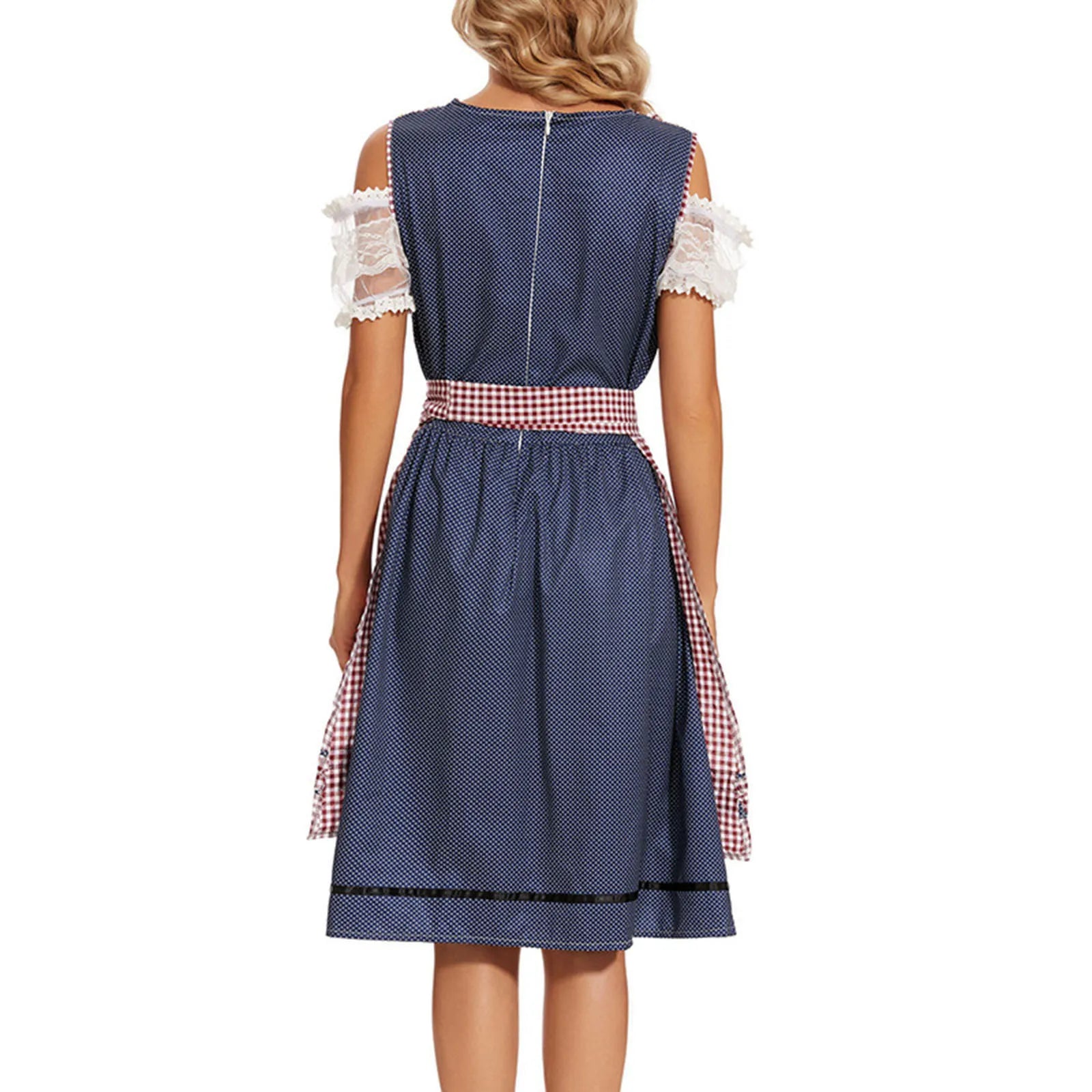 Sukienka Dirndl dla kobiet - Tradycyjny design Oktoberfest - Festywna moda ludowa