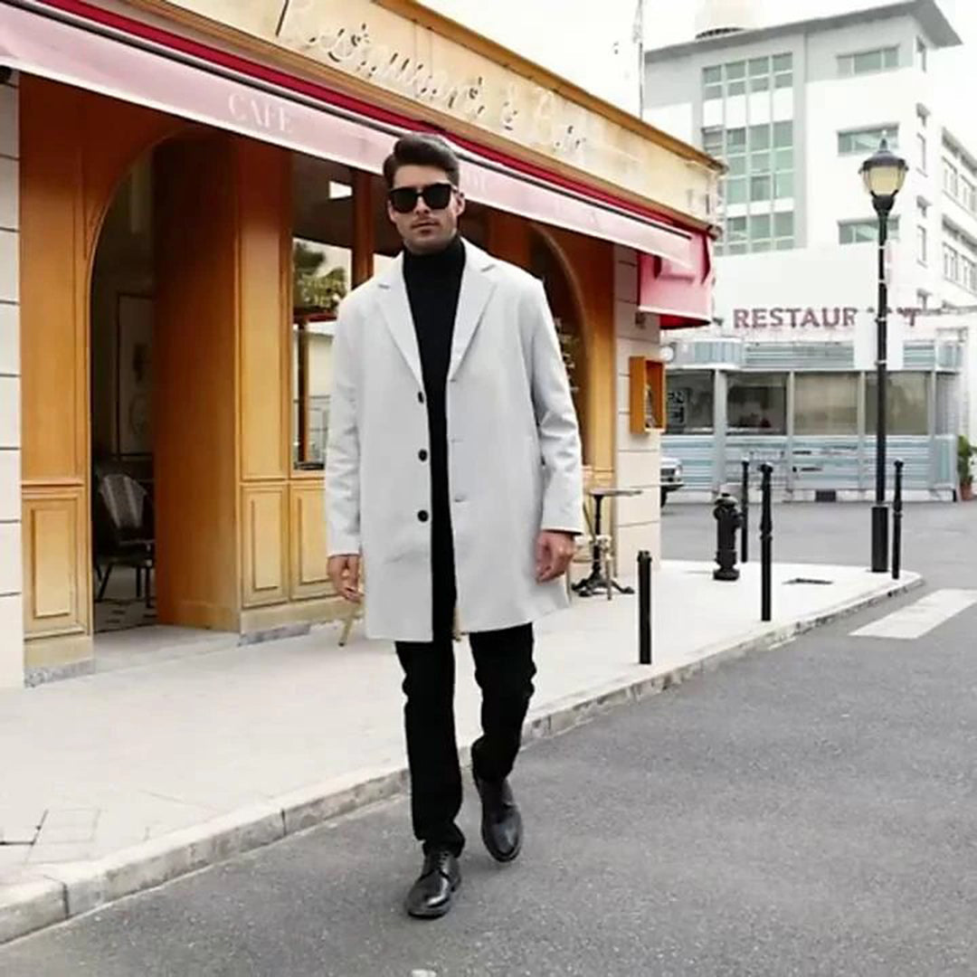 Męska Casual Zimowa Kurtka - Ciepła - Wygodna - Stylowa