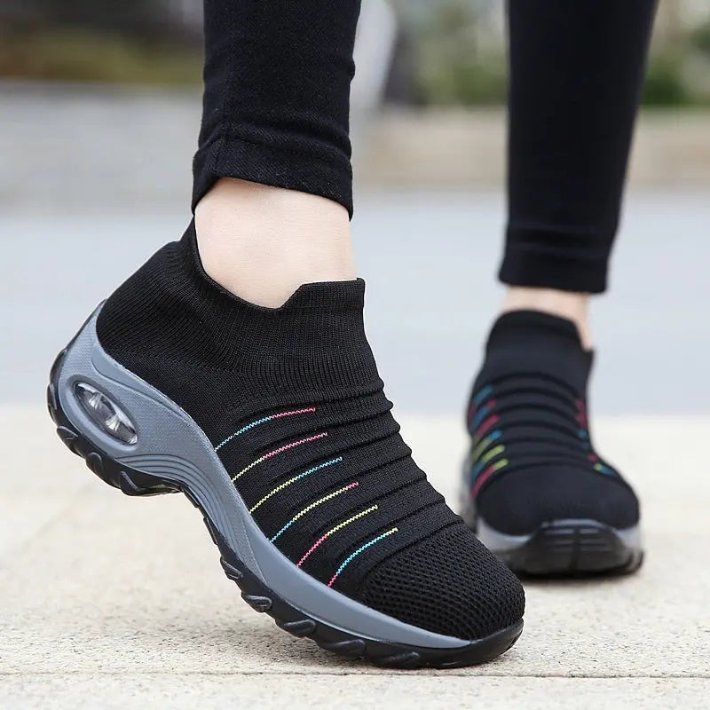 Buty Tricotées Confort Air Cushion - Casual Damskie vivano-warszawa