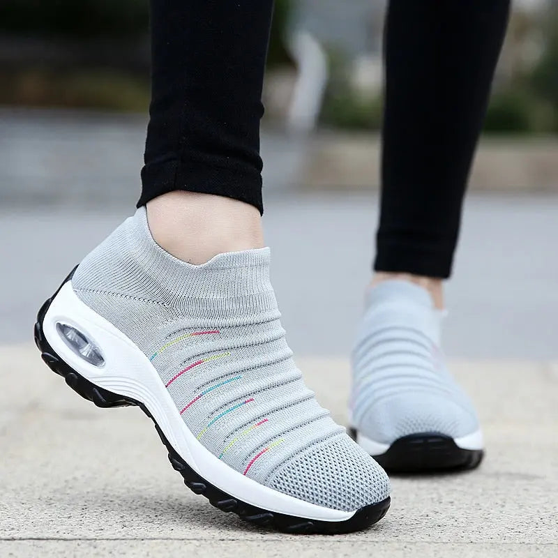 Buty Tricotées Confort Air Cushion - Casual Damskie vivano-warszawa