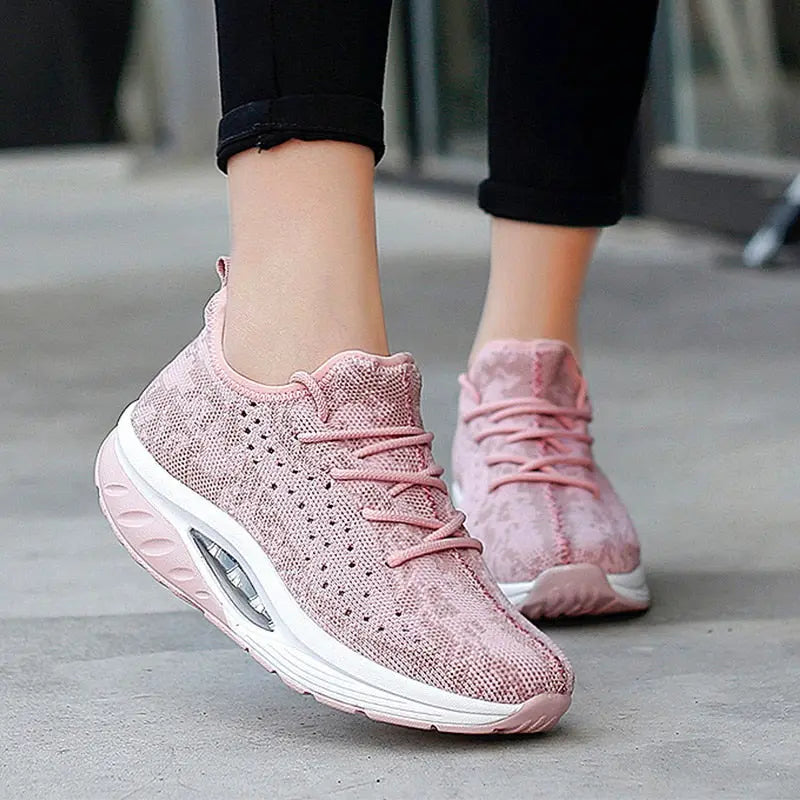 Eleganckie Buty Sportowe Damskie - Podeszwa z Poduszką Powietrzną vivano-warszawa