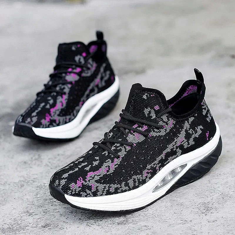 Eleganckie Buty Sportowe Damskie - Podeszwa z Poduszką Powietrzną vivano-warszawa