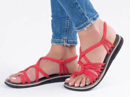 Kolorowe Sandały Plażowe - Wygodne Letnie Buty LISSA