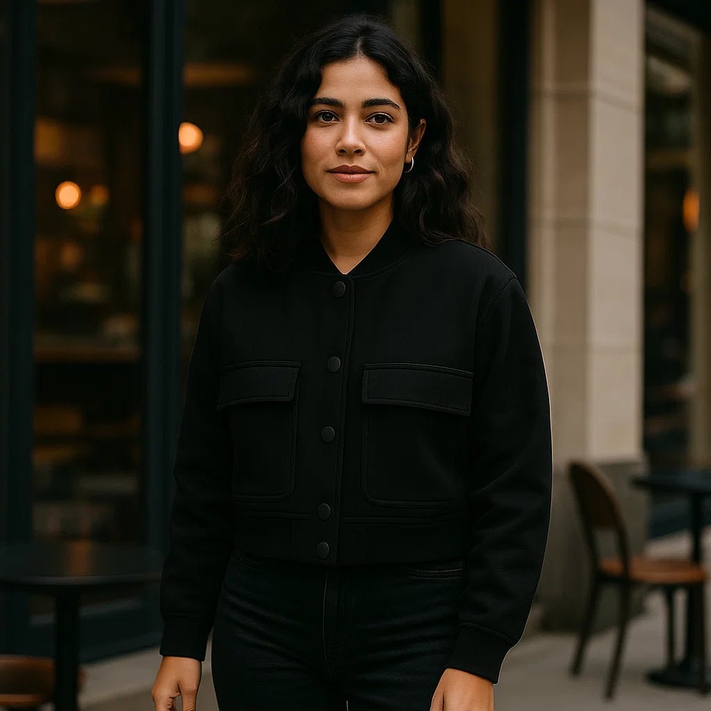 Miękka beżowa kurtka pilotka dla kobiet - Komfortowy, swobodny styl - vivano - warszawa