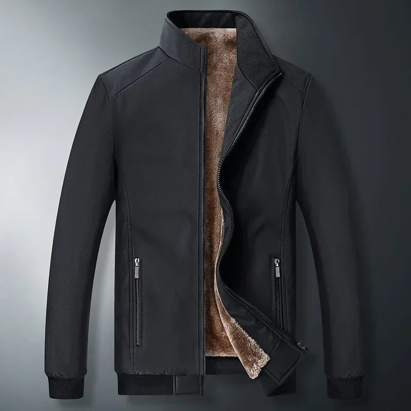 Męska Kurtka Fleece - Ciepło - Komfort - Izolacja - Styl